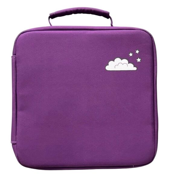 Tonies Toniebox Carrying Case Max Purple Over the Rainbow Zip Storage Carrier. - Picture 7 of 11